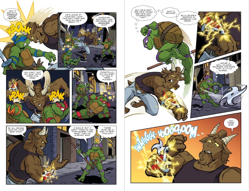 Sample content 4_Teenage Mutant Ninja Turtles: Saturday Morning Adventures, Vol. 5