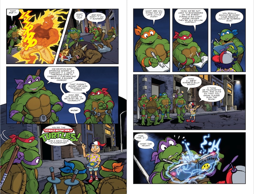 Sample content 5_Teenage Mutant Ninja Turtles: Saturday Morning Adventures, Vol. 5