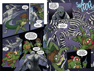 Aperçu du contenu_Teenage Mutant Ninja Turtles: Saturday Morning Adventures, Vol. 6
