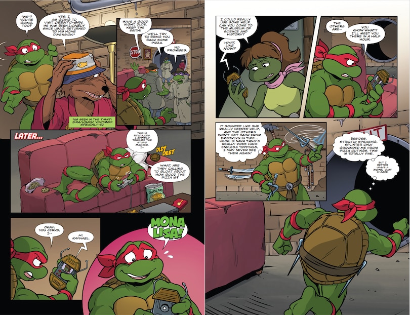 Aperçu du contenu 3_Teenage Mutant Ninja Turtles: Saturday Morning Adventures, Vol. 6