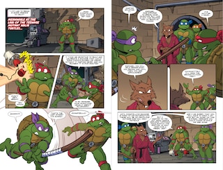 Aperçu du contenu 4_Teenage Mutant Ninja Turtles: Saturday Morning Adventures, Vol. 6