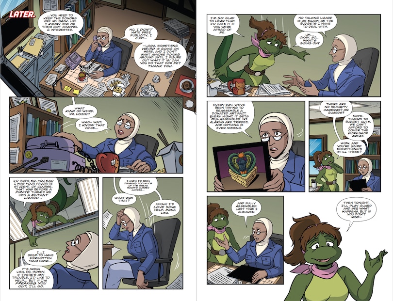 Aperçu du contenu 5_Teenage Mutant Ninja Turtles: Saturday Morning Adventures, Vol. 6