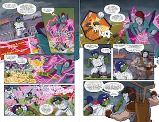 Aperçu du contenu_Teenage Mutant Ninja Turtles: Saturday Morning Adventures, Vol. 7