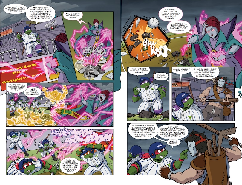Aperçu du contenu_Teenage Mutant Ninja Turtles: Saturday Morning Adventures, Vol. 7
