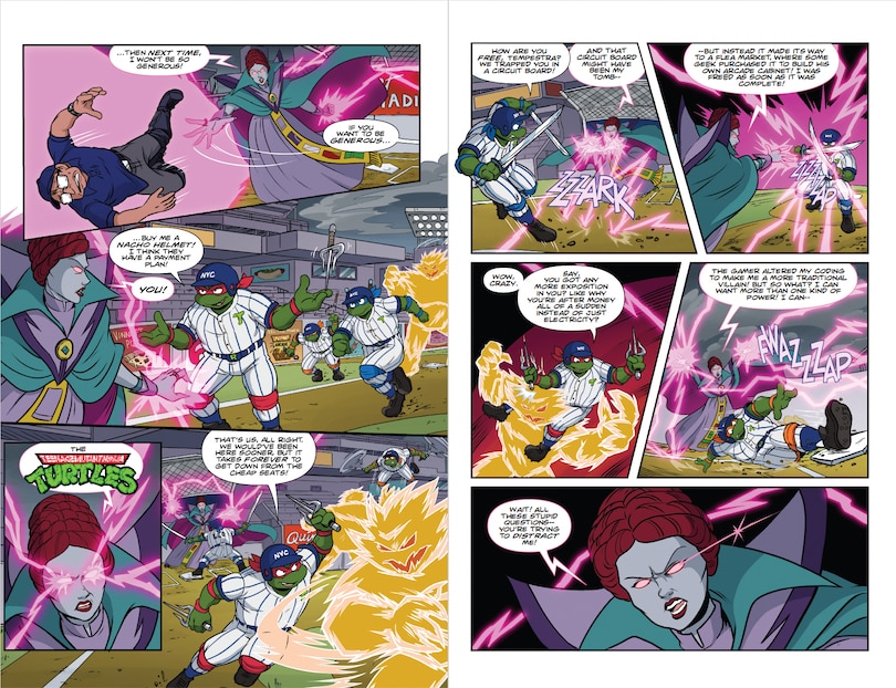 Aperçu du contenu 2_Teenage Mutant Ninja Turtles: Saturday Morning Adventures, Vol. 7