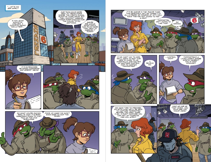 Aperçu du contenu 4_Teenage Mutant Ninja Turtles: Saturday Morning Adventures, Vol. 7