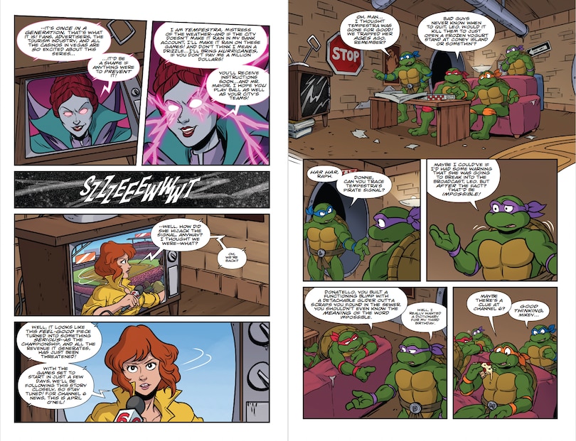 Aperçu du contenu 5_Teenage Mutant Ninja Turtles: Saturday Morning Adventures, Vol. 7