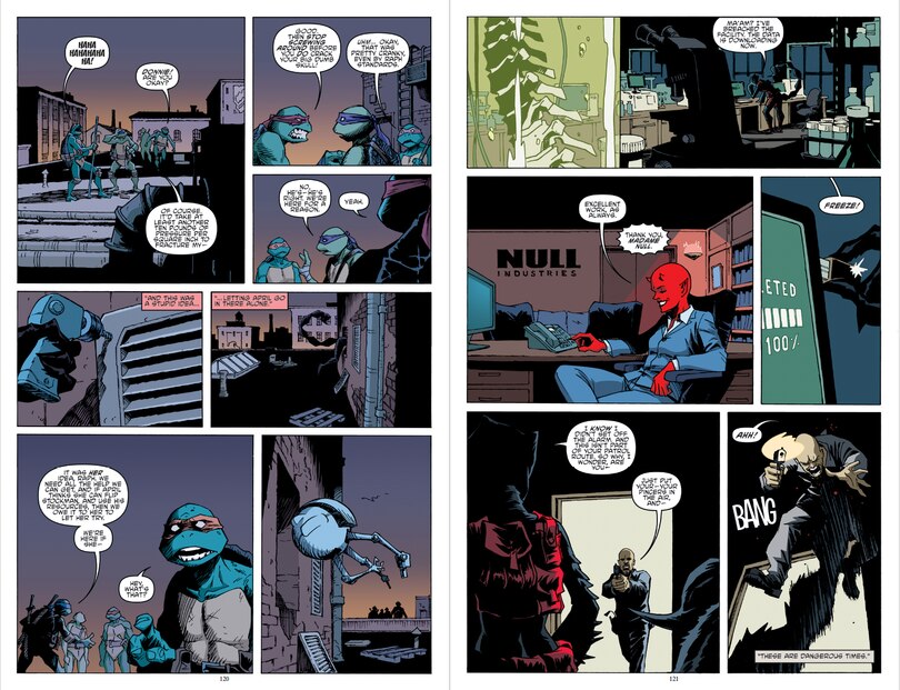Aperçu du contenu_Teenage Mutant Ninja Turtles: The IDW Collection Volume 8