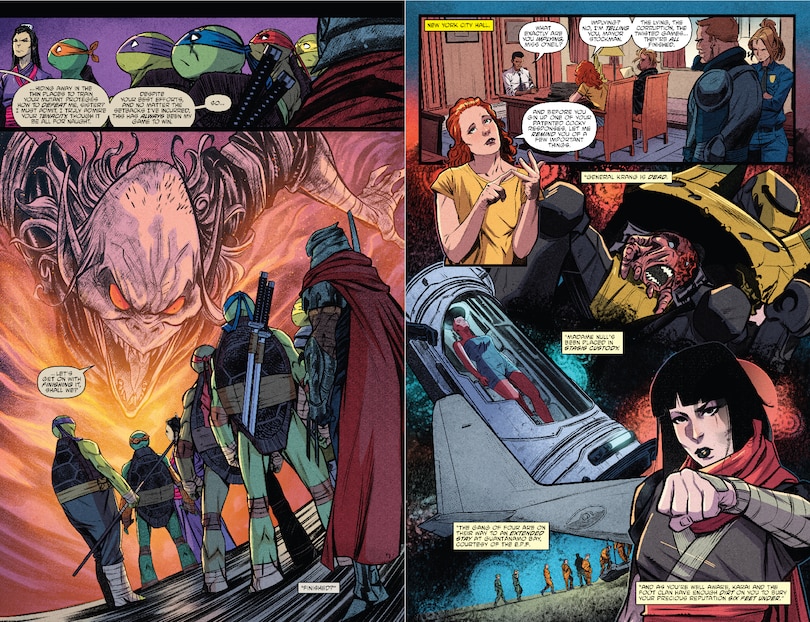 Sample content 2_Teenage Mutant Ninja Turtles: The IDW Collection, Volume 18