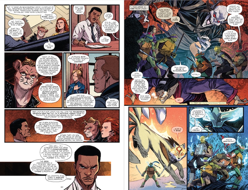 Sample content 3_Teenage Mutant Ninja Turtles: The IDW Collection, Volume 18