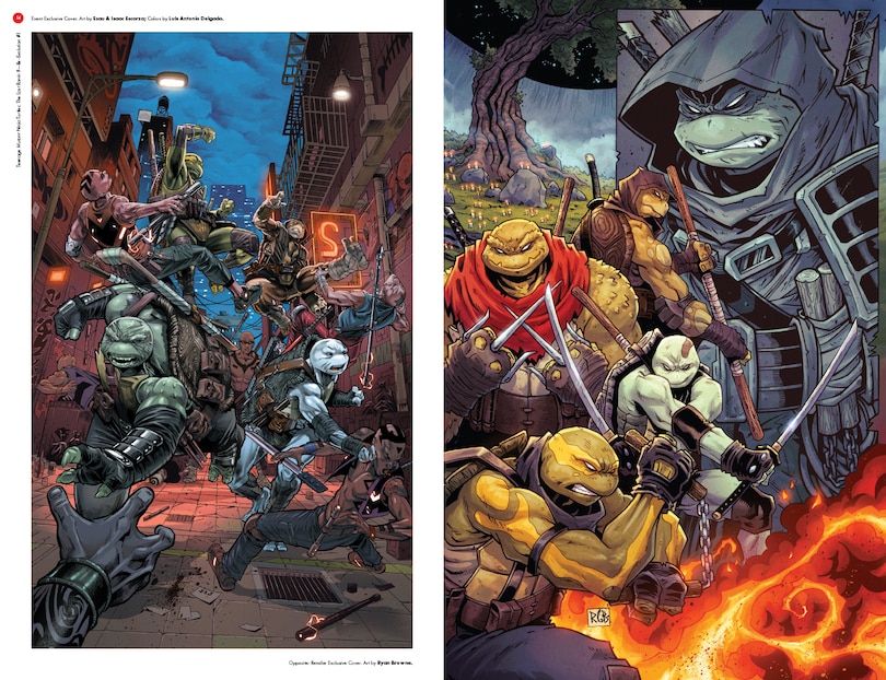 Sample content_Teenage Mutant Ninja Turtles: The Last Ronin II: Re-Evolution--The Covers