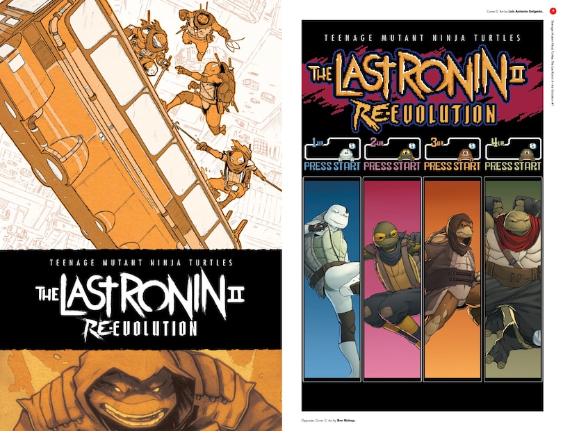 Sample content 4_Teenage Mutant Ninja Turtles: The Last Ronin II: Re-Evolution--The Covers