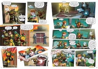 Sample content_Teenage Mutant Ninja Turtles: The Booyakasha Books, Vol. 1