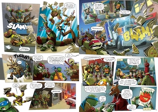 Sample content 4_Teenage Mutant Ninja Turtles: The Booyakasha Books, Vol. 1