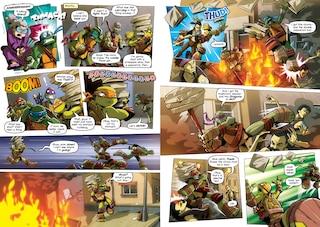 Sample content 5_Teenage Mutant Ninja Turtles: The Booyakasha Books, Vol. 1