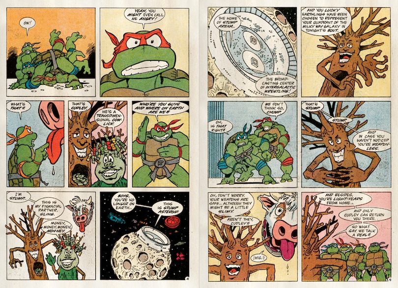 Aperçu du contenu_Teenage Mutant Ninja Turtles: Turtle Power Pack, Vol. 3
