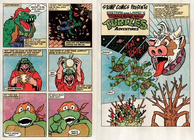 Aperçu du contenu 2_Teenage Mutant Ninja Turtles: Turtle Power Pack, Vol. 3
