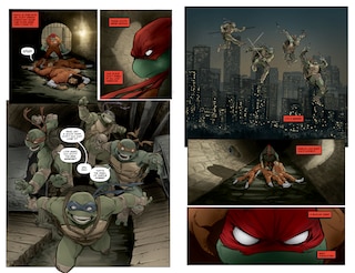 Sample content 4_Teenage Mutant Ninja Turtles, Vol. 1: Return to New York