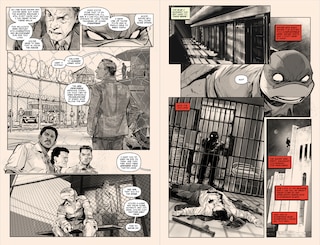 Aperçu du contenu_Teenage Mutant Ninja Turtles, Vol. 1: Return to New York—Inked Deluxe Edition