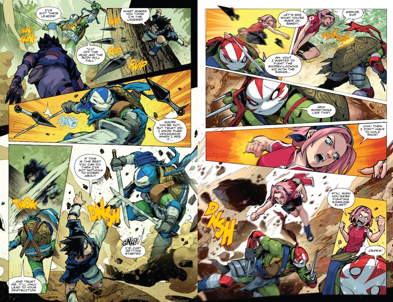 Sample content_Teenage Mutant Ninja Turtles x Naruto
