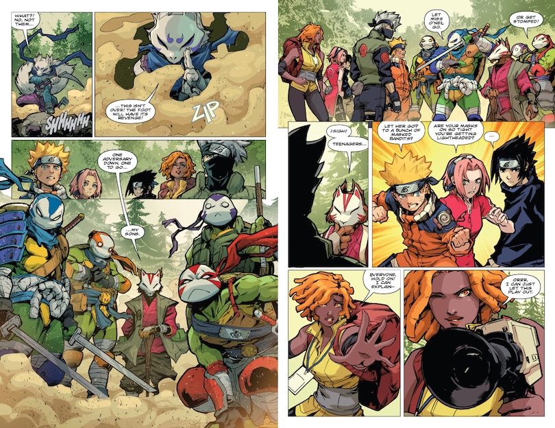 Sample content 2_Teenage Mutant Ninja Turtles x Naruto