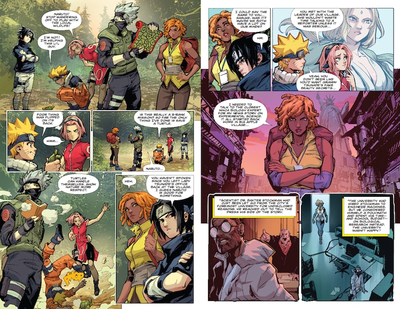 Sample content 5_Teenage Mutant Ninja Turtles x Naruto