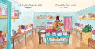 Sample content_Teeny Tiendas: The Flower Shop/La florería