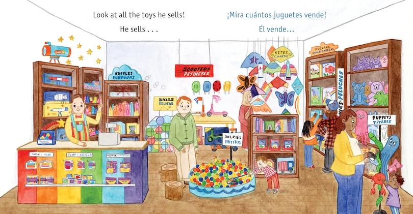 Aperçu du contenu_Teeny Tiendas: The Toy Store/La juguetería