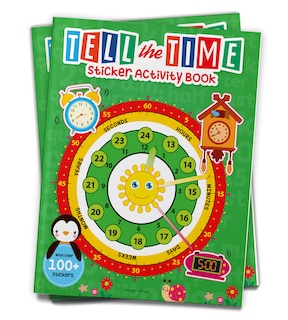 Aper&ccedil;u du contenu 4_Tell the Time Sticker Activity Book: Fun Activity Book for Children, 100 + Stickers