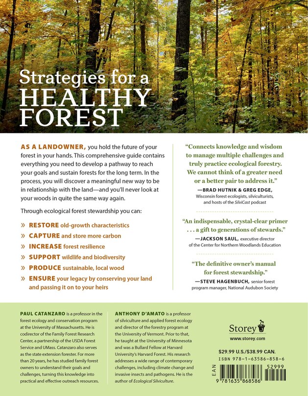 Couverture arri&egrave;re_Tending Your Forest