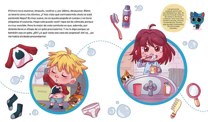 Sample content_Tengo una chispa en la cabeza. Un cuento sobre el autismo / There's a Spark in My Brain: A Story About Autism