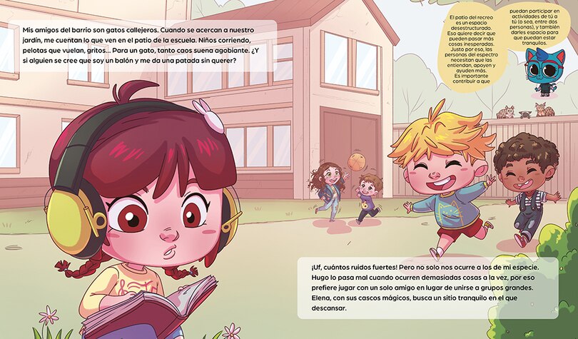 Sample content 2_Tengo una chispa en la cabeza. Un cuento sobre el autismo / There's a Spark in My Brain: A Story About Autism