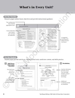 Sample content_Text-Based Writing, Grade 2 Teacher Resource