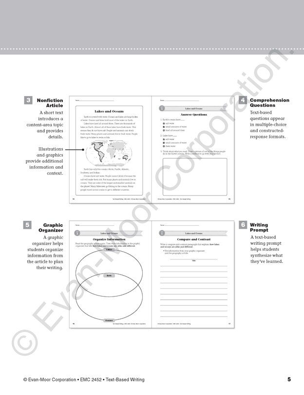 Sample content 2_Text-Based Writing, Grade 2 Teacher Resource