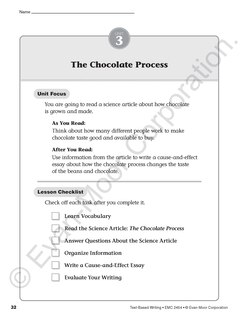 Sample content 3_Text-Based Writing, Grade 4 Teacher Resource