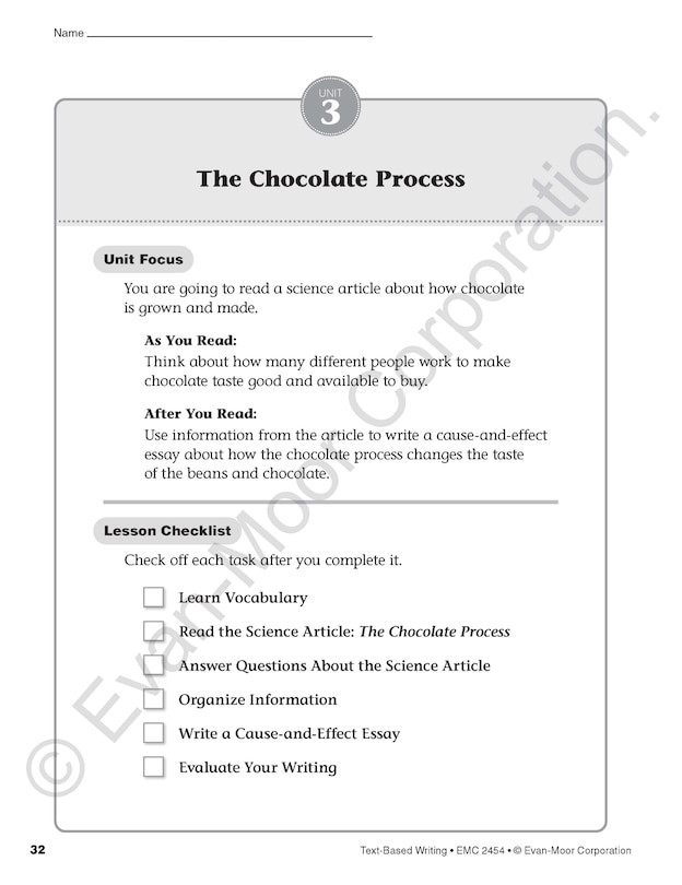 Sample content 3_Text-Based Writing, Grade 4 Teacher Resource