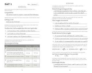 Sample content 2_The 100-day Goal Journal