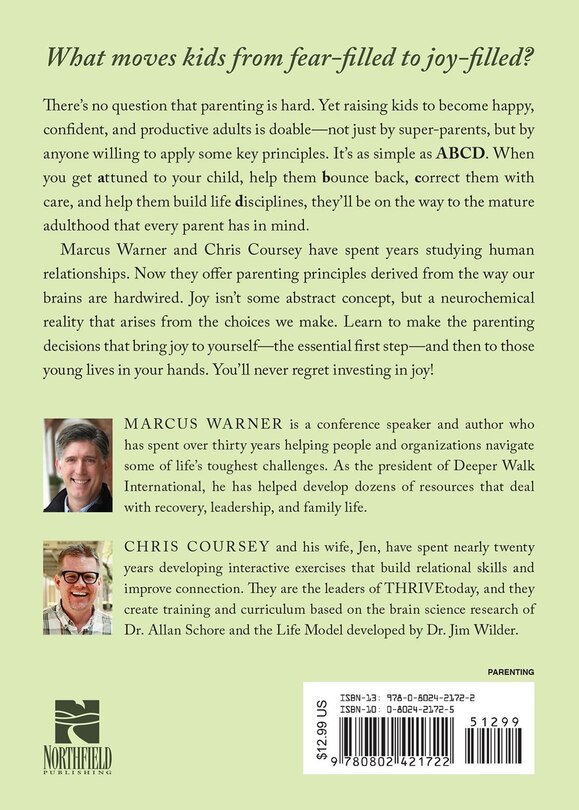Couverture arrière_The 4 Habits of Raising Joy-Filled Kids