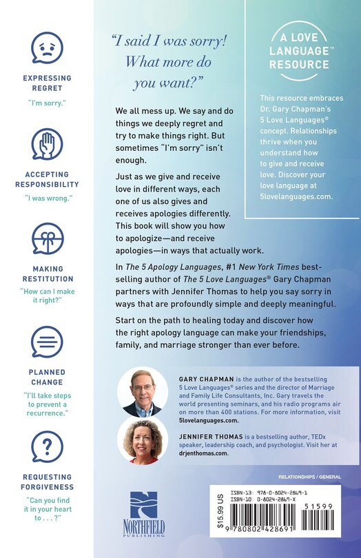 Back cover_The 5 Apology Languages