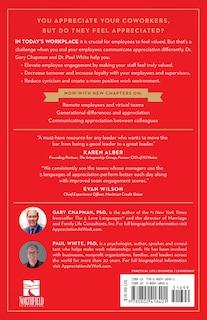 Back cover_The 5 Languages Of Appreciation In The Workplace