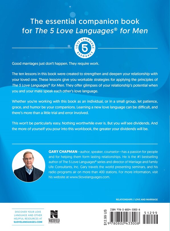 Back cover_The 5 Love Languages for Men Workbook