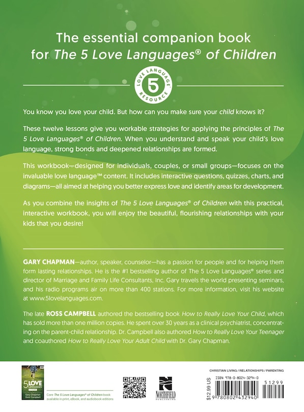 Couverture arrière_The 5 Love Languages of Children Workbook