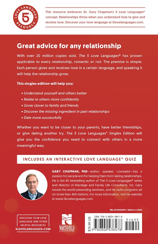 Back cover_The 5 Love Languages Singles Edition