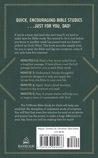 Back cover_The 5-Minute Bible Study for Dads