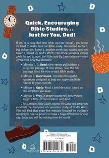 Back cover_The 5-Minute Bible Study Journal for Dads