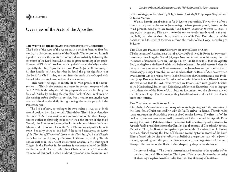 Aper&ccedil;u du contenu_The Acts of the Apostles