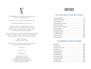 Sample content_The Adventures & Memoirs of Sherlock Holmes (Deluxe Edition)