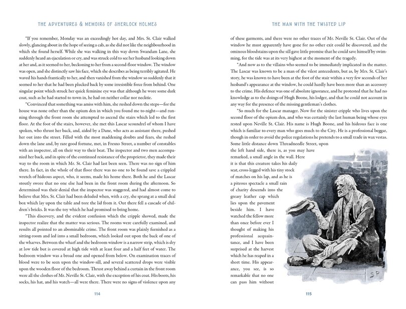 Sample content 3_The Adventures & Memoirs of Sherlock Holmes (Deluxe Edition)