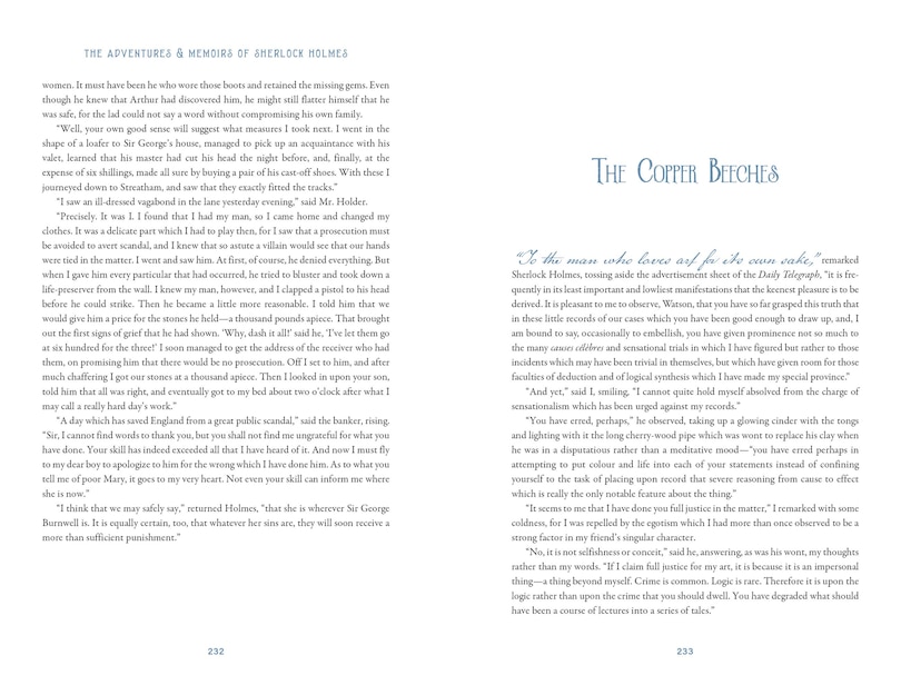 Sample content 4_The Adventures & Memoirs of Sherlock Holmes (Deluxe Edition)