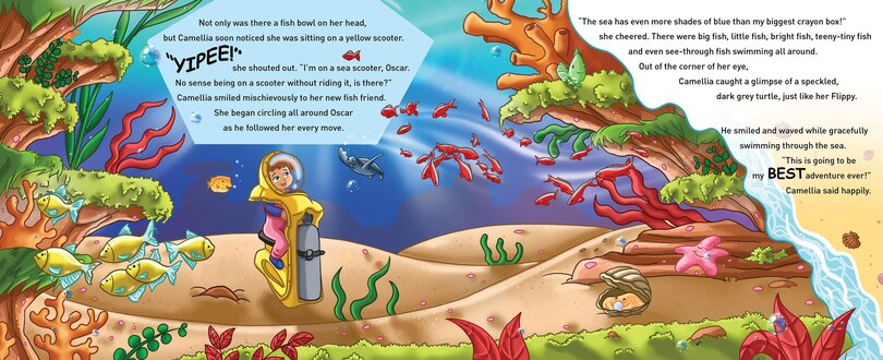 Sample content_The Adventures of Camellia N. Under The Sea